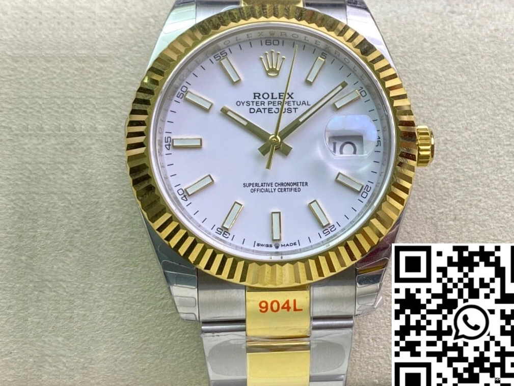 Gold M126333-0015 Yellow Datejust Rolex Factory EW 1107